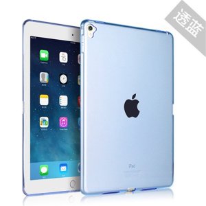 适用苹果平板电脑ipad pro9.7寸/12.9寸保护套轻薄外壳全包边简约款 保护壳 透明tpu硅胶套软胶壳
