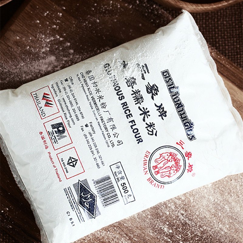 三象牌水磨糯米粉500g一袋水磨糯