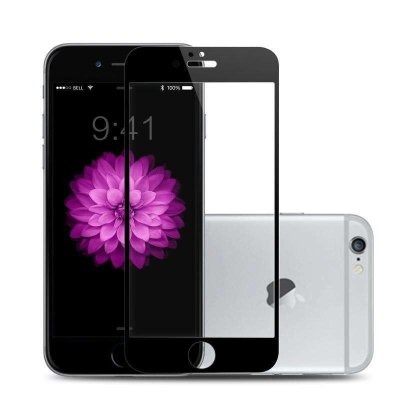 酷猫 iphone6 plus全屏膜 iphone 6PLUS全覆盖钢化膜 苹果6代钢化玻璃贴合膜5.5寸防爆高清保护膜
