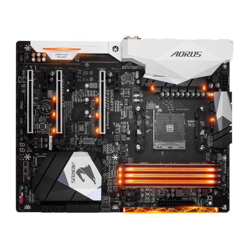 技嘉(gigabyte)aorus ax370-gaming 5 主板 (amd x370/socket am4)