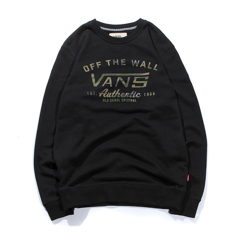 下架范斯vans2016新款男装卫衣运动服运动休闲vn0a2yl4blks黑色