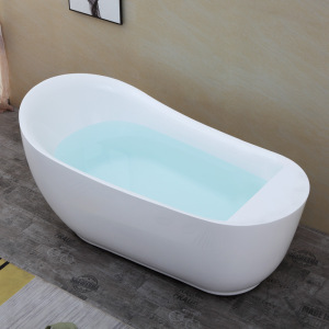 艾戈恋家 浴缸 浸泡式浴缸 小户型亚克力浴缸 家用成人浴盆一体欧式贵妃浴池大浴缸
