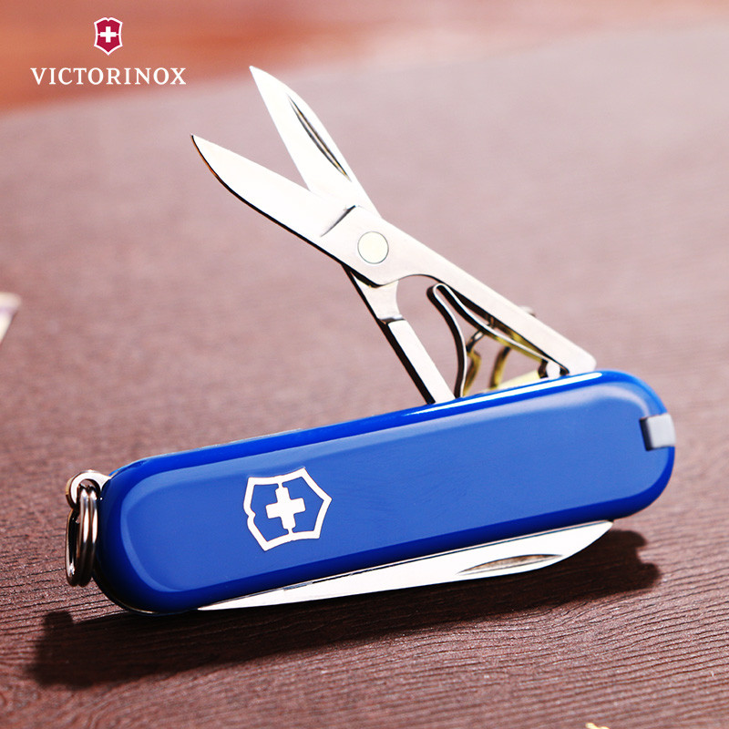 维氏victorinox 瑞士军刀 58mm迷你典范 标准蓝0.6223.