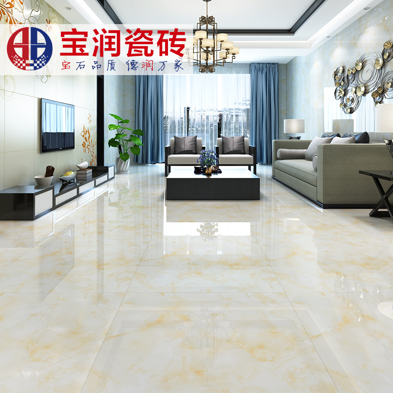 800×800的地砖图片,800乘800拼花地砖图 宝润 全抛釉800x800客厅卧室地板砖简约现代地砖仿大理石装修材料