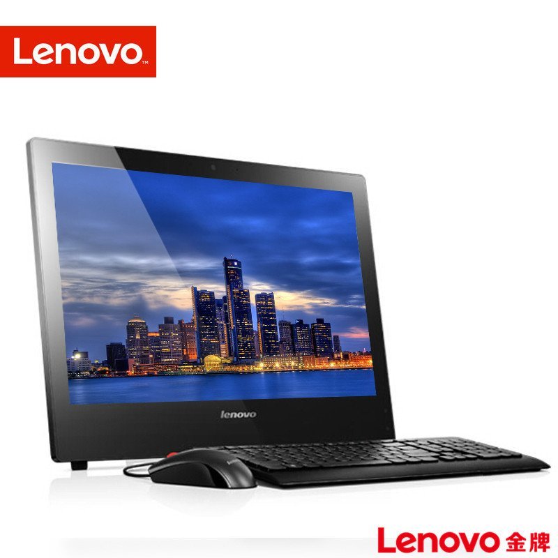 联想(lenovo)扬天s4040 一体机电脑 g3260 4g 1t 21.5英寸独显 黑色