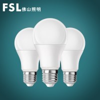 FSL佛山照明led灯泡1-45We27螺口室内LED光源家用高亮节能灯泡无可视频闪球泡冷光(5000K以上)