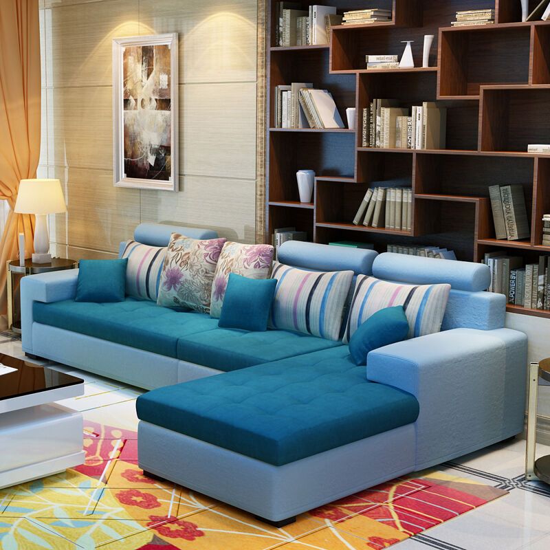 木帆家居(mufan-home) 沙发 布艺沙发 组合客厅转角大小户型布艺沙发