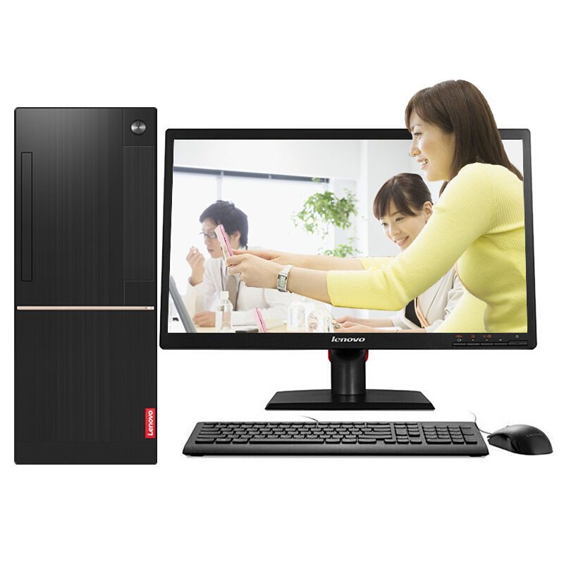 联想(lenovo)扬天t4900d 23英寸双超台式电脑(i5-7400