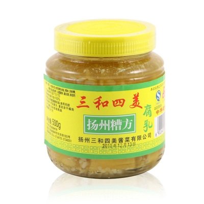 三和四美糟方腐乳500g