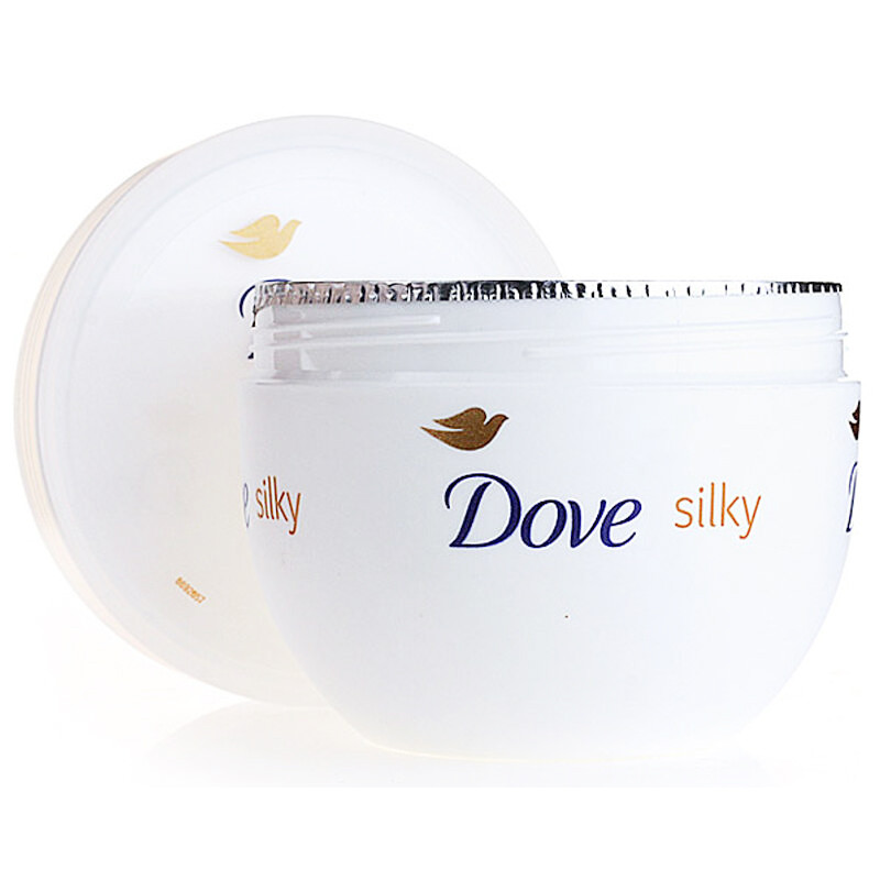 【两瓶装】多芬dove silky 丝质柔滑水润身体乳霜润肤乳露300ml【香港