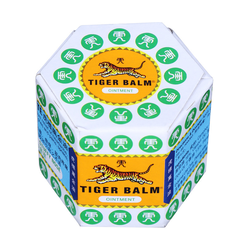 香港直邮 虎标 tiger balm 镇痛药布贴/颈肩舒 舒缓疲劳 万金油(白)