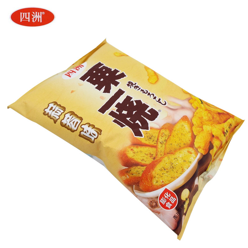 宝莎食品膨化薯条香脆粟米条四洲粟一烧蒜蓉味80g