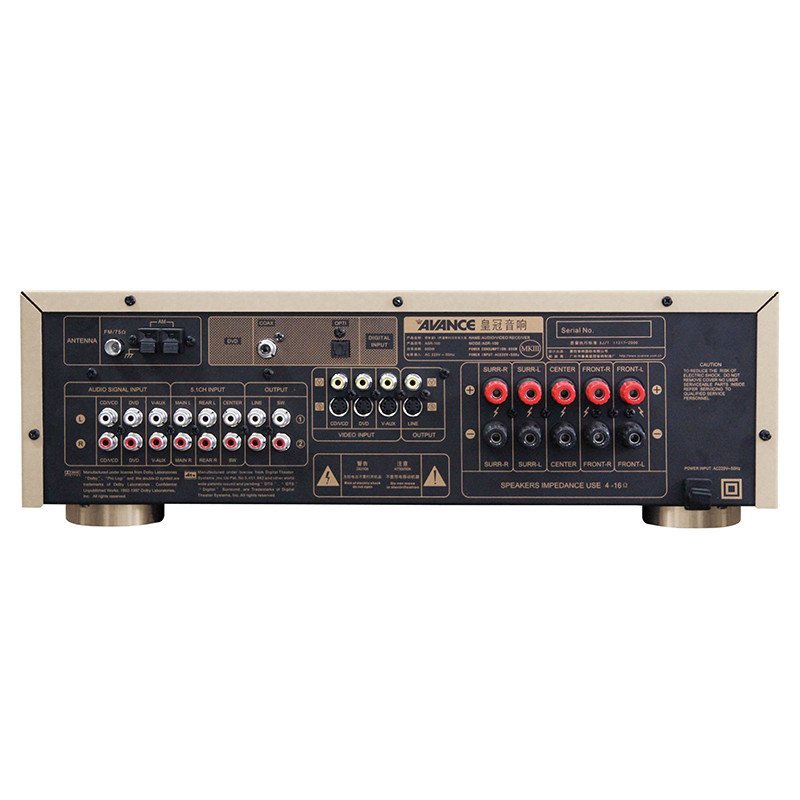 avanceav功放asr100mk avance asr100mk丹麦皇冠逼真震撼时尚5.