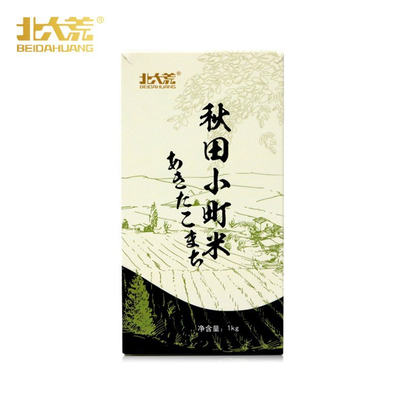 北大荒 秋田小町米 1kg 正宗东北大米 寿司米 饭团米