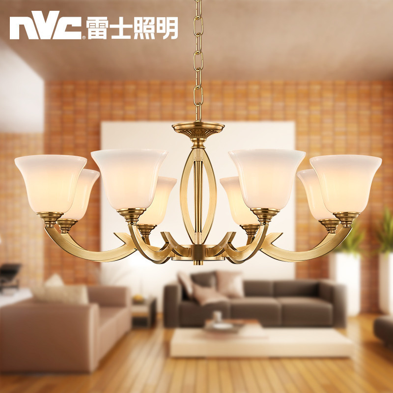 雷士照明nvc 欧式吊灯灯具 客厅简约现代大气奢华简欧