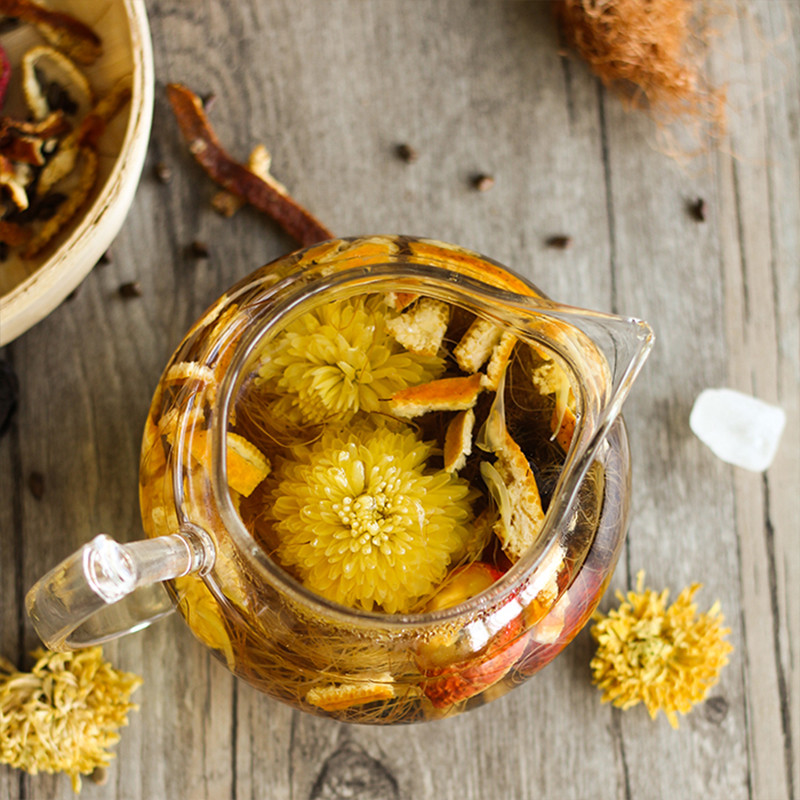 山楂陈皮菊花茶决明子清热祛湿茶去湿茶健脾养生茶组合花茶花草茶