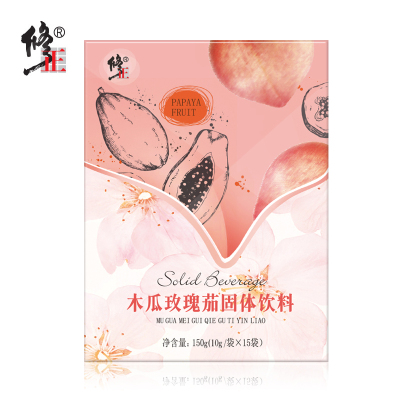 官方旗舰店 修正(xiuzheng)木瓜玫瑰茄粉 成年女性 1盒装