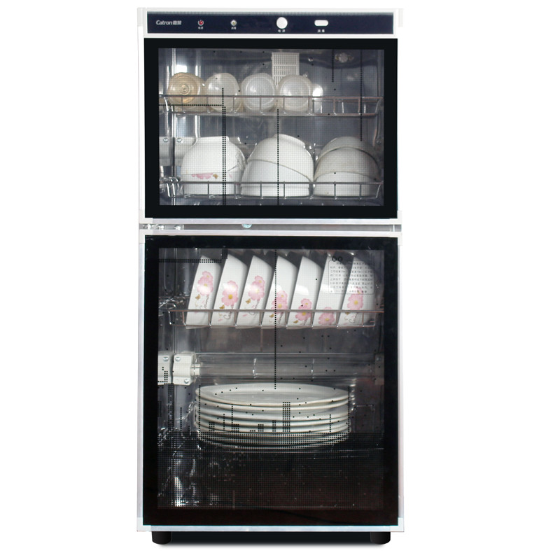 嘉荣家用消毒柜碗柜立式商用大容量厨房碗筷消毒柜 下层二星级高温
