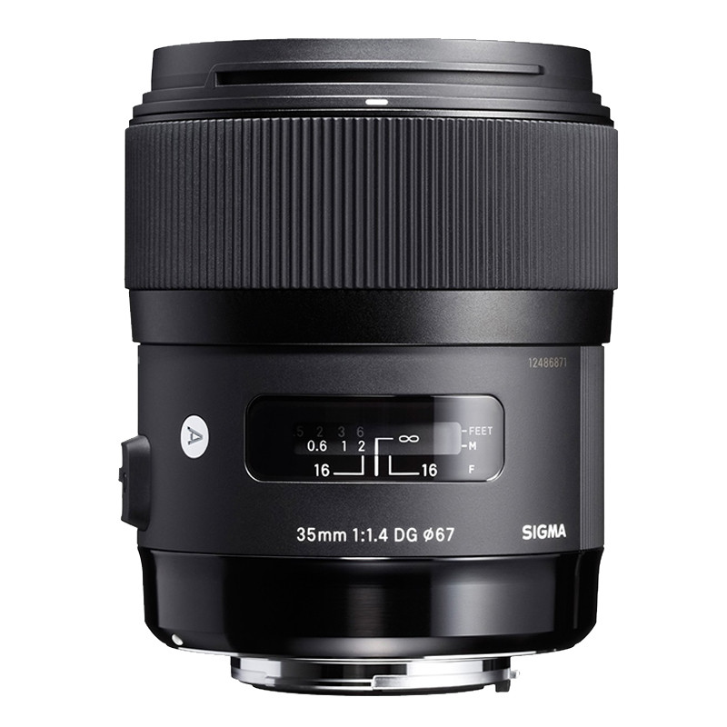 适马sigma35mmf14dghsm大光圈标准定焦镜头索尼卡口海外直供