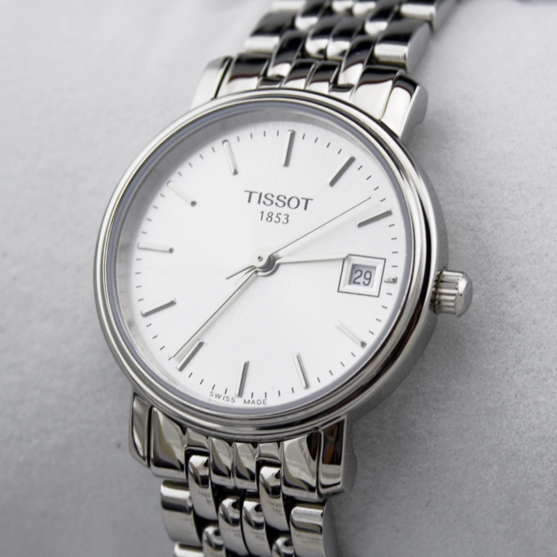 天梭tissot 经典系列 石英女表 t52.1.281.31 原装正品