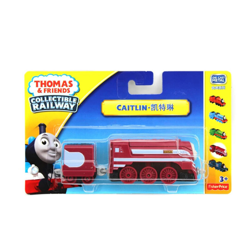 正版美泰玩具托马斯和朋友中型合金小火车bhx25凯特琳
