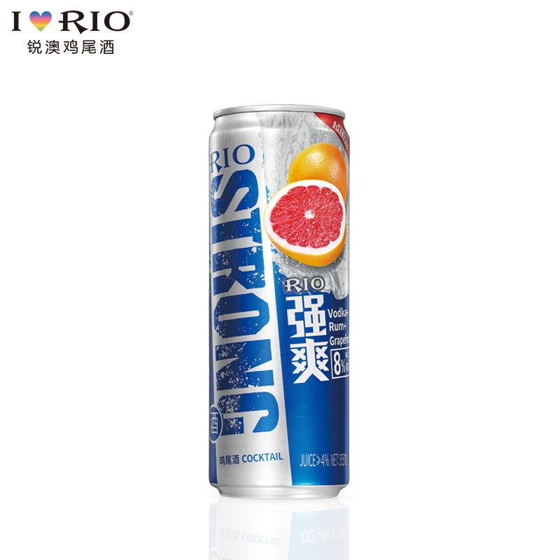 rio s罐新强爽西柚 预调鸡尾酒 355ml 单罐装