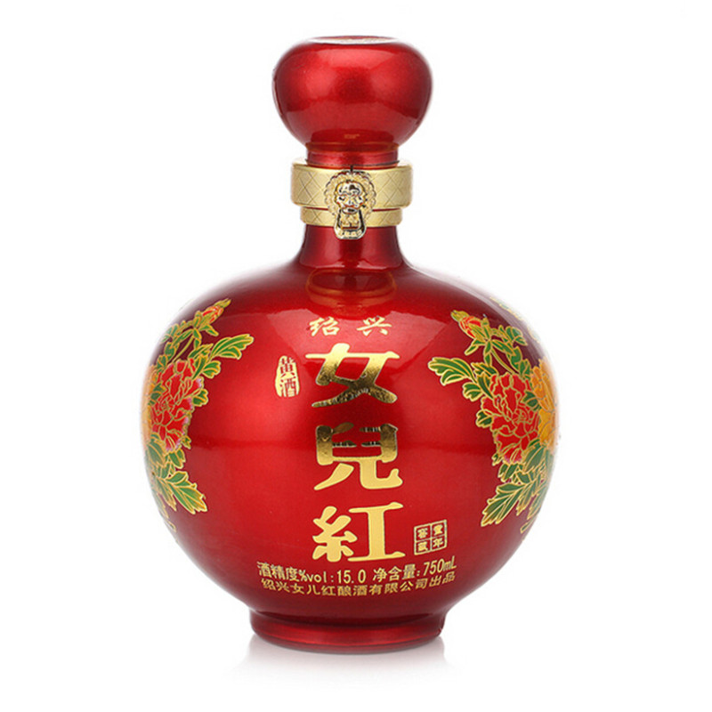 绍兴黄酒女儿红童年窖藏黄酒750ml4坛礼盒装