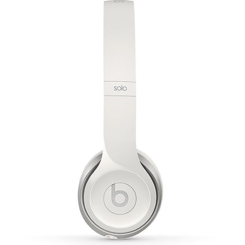 beats (solo2 ) 头戴式 通用重低音音效 有线 耳机 白色