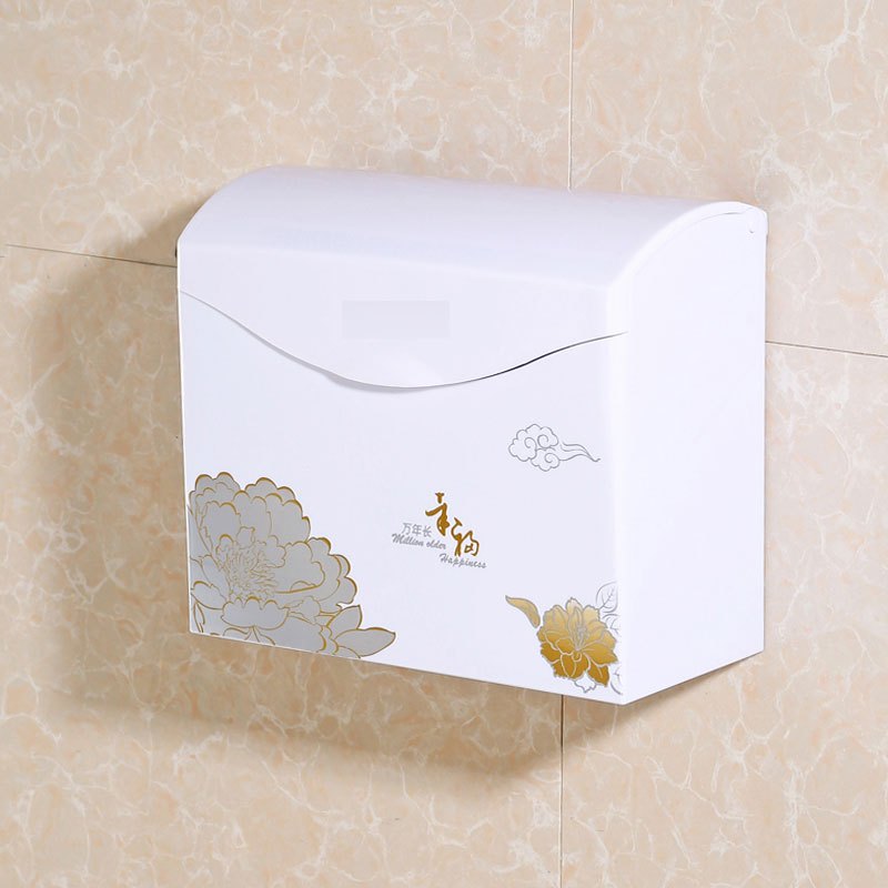 生间纸巾盒手纸箱草纸盒卫生纸盒厕所纸巾架浴室防水欧式厕纸盒多功能
