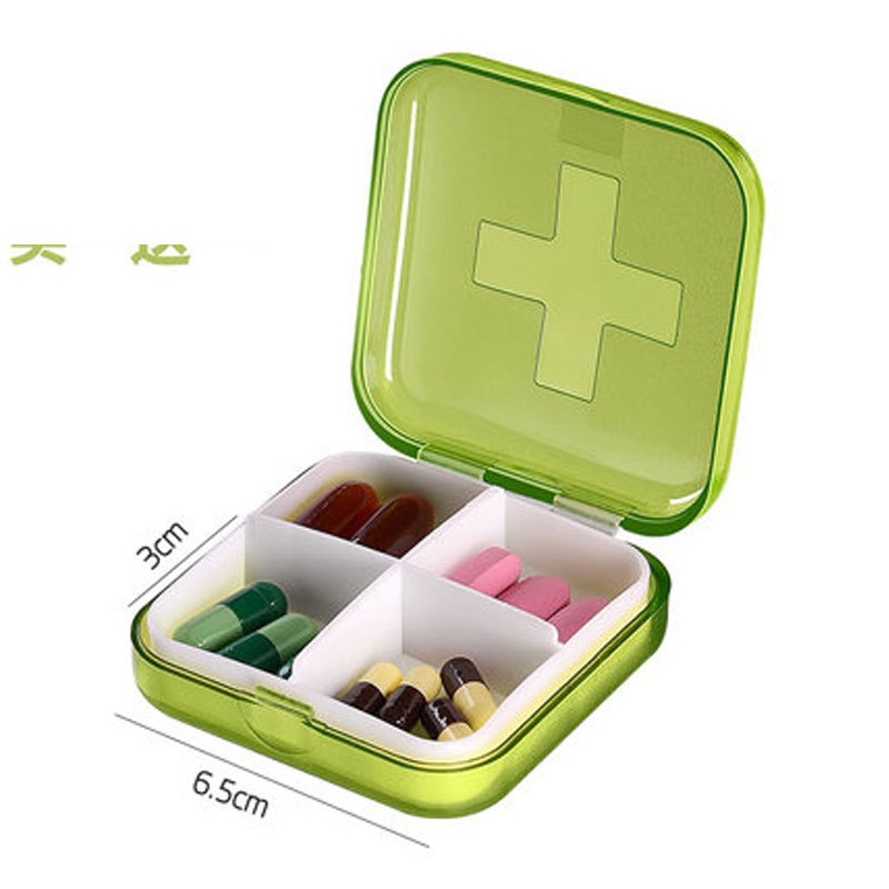 小药盒便携薬盒药盒子分收纳迷你随身分装盒药