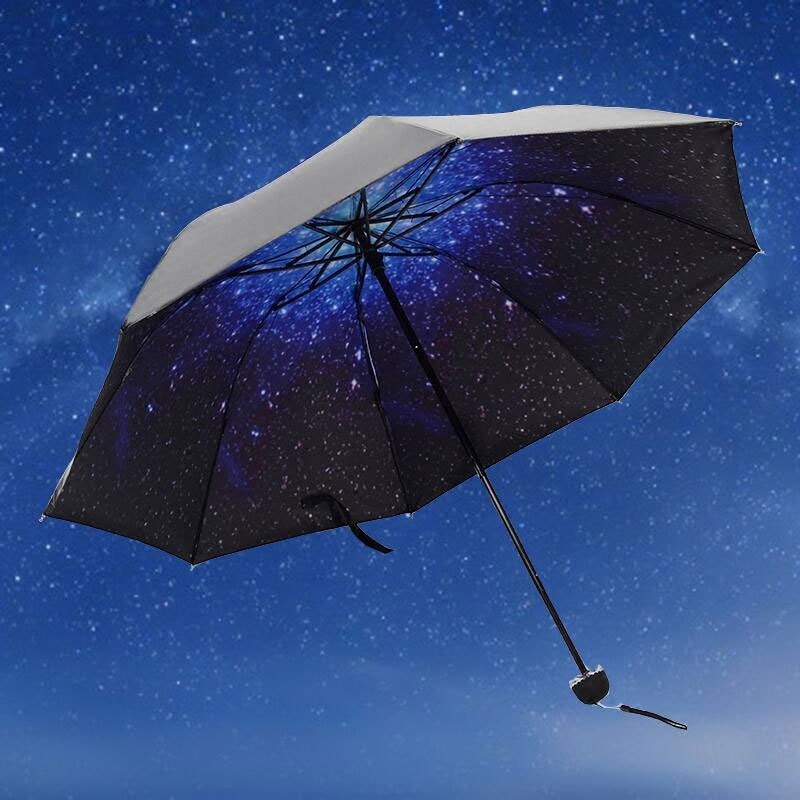 遮阳伞晴雨伞折叠女两用太阳伞小清新韩版学生