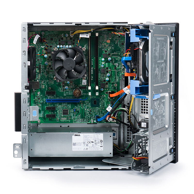 戴尔dell optiplex 3050mt 商用台式主机i5-7500 4g 128g固态 1t 2g独