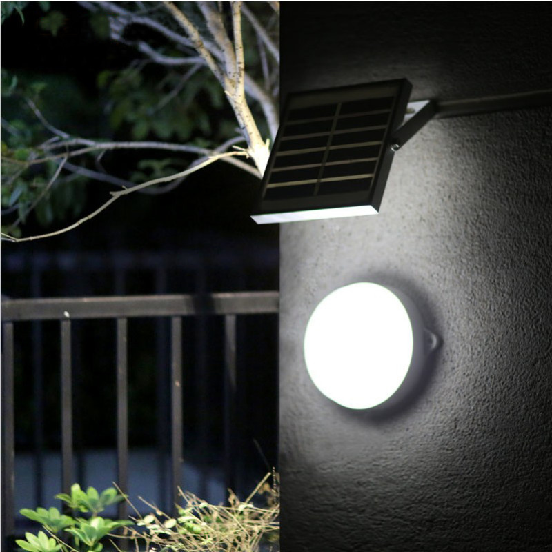 led超亮太阳能灯家用室内照明户外庭院灯吸顶灯防水光
