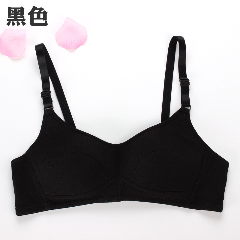 818款夏季天薄款初中学生胸罩纯棉无钢圈小胸