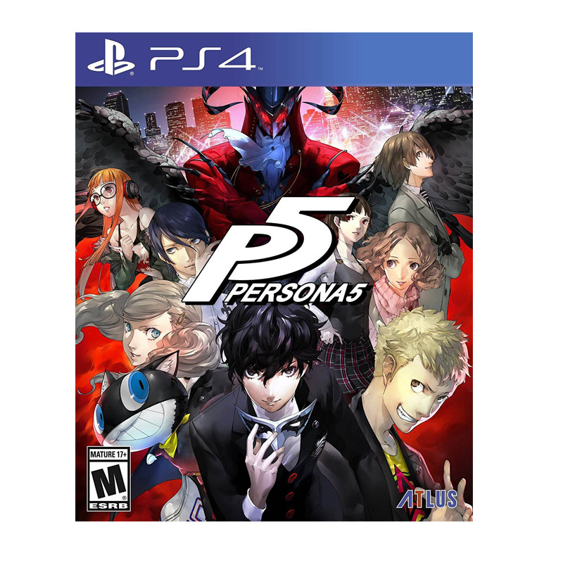 索尼(sony)ps4 slim pro 正版游戏 女神异闻录5 p5 港