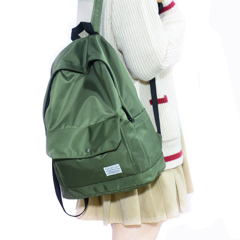 卓胜基POY韩国ULZZANG双肩包女中学生牛津