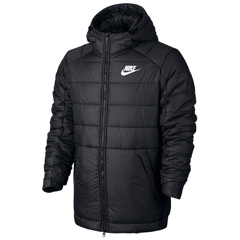 nike耐克男装2017冬季新款连帽保暖休闲运动棉衣夹克外套861787010