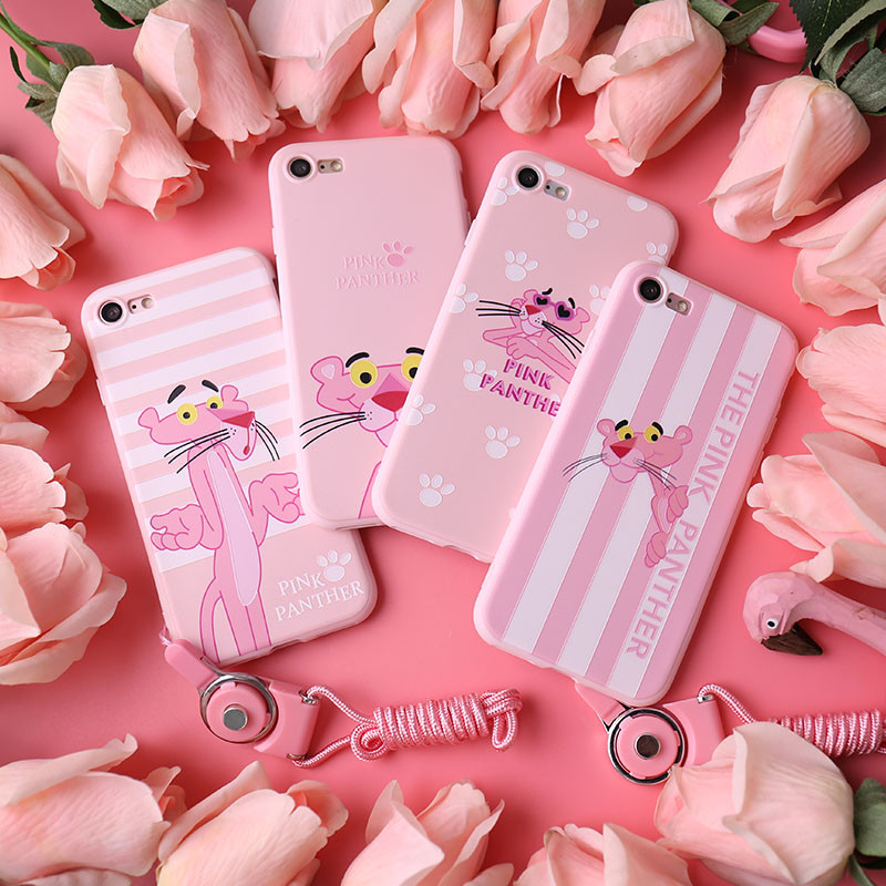iphone7苹果6s手机壳6plus硅胶全包软壳5s粉红