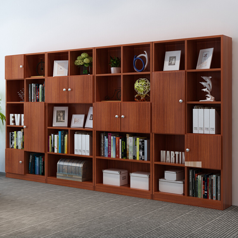 doxa置物架展示架壁柜办公家具办公室文件柜展示书柜木质资料柜子书架