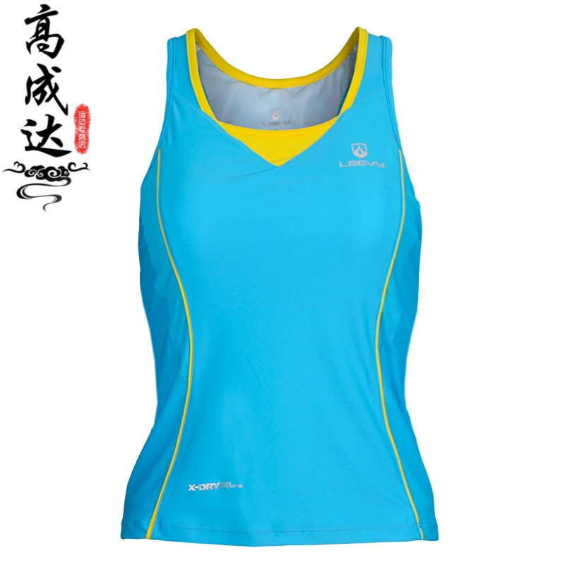 健身运动跑步室内健身运动背心 女胸垫跑步背