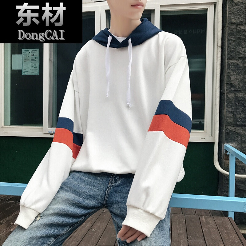 港风卫衣男生加肥加大码潮胖子韩版潮流学生宽