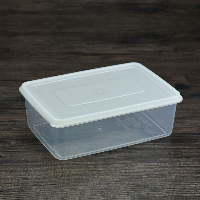 长方形透明塑料保鲜盒密封冷藏盒冰箱果肉食物收纳盒子储物盒c
