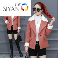斯妍女士大衣和斯妍丝绒祺袍2017新款秋冬季