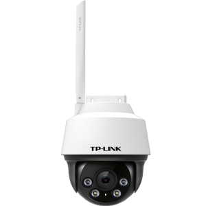 TP-LINK 400万像素全彩室外无线球机 日夜全彩户外防水云台 IPC642-A4 电源套装版 视频监控家用摄像头