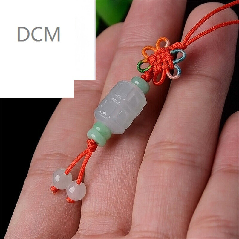 dcm翡翠路路通挂坠手机饰品包包挂件吊坠