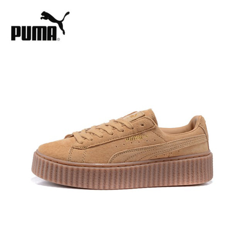 puma彪马 rihanna suede creeper 男女款经典休闲鞋 362268-05