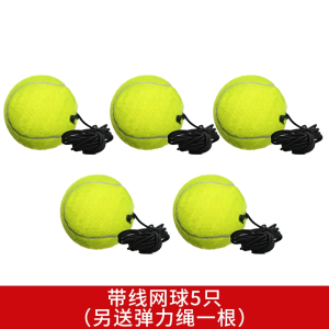 闪电客网球训练器带绳固定练习器弹力绳初学者单人带线回弹网球套装