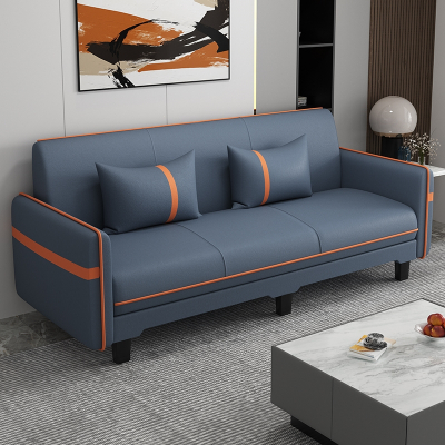 法耐(FANAI)沙发床两用小户型客厅简易出租房布艺多功能折叠科技布 木