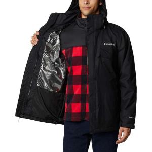 哥伦比亚Columbia男款ugaboo II Fleece Interchange冲锋衣户外夹克 保暖外套