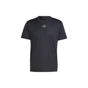 阿迪达斯Adidas Hiit Training Tee 纯色Logo标识速干运动健身短袖 正肩袖T恤 男款IM1112